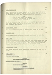 Moe Howard's 28pp. Script Dated April 1951 for The Three Stooges Film ''Hula-La-La'' -- With Annotations in Moe's Hand -- Very Good Condition